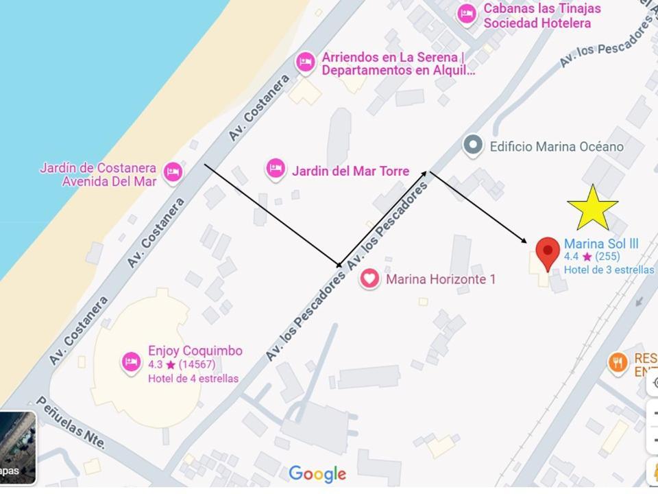 Apartamento Departamento Penuelas Sol Marina Iii La Serena - Coquimbo